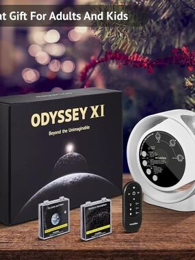 Odyssey XI Star Projector with Remote - Black